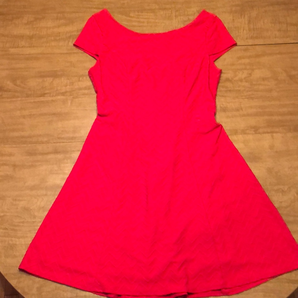 Red dress